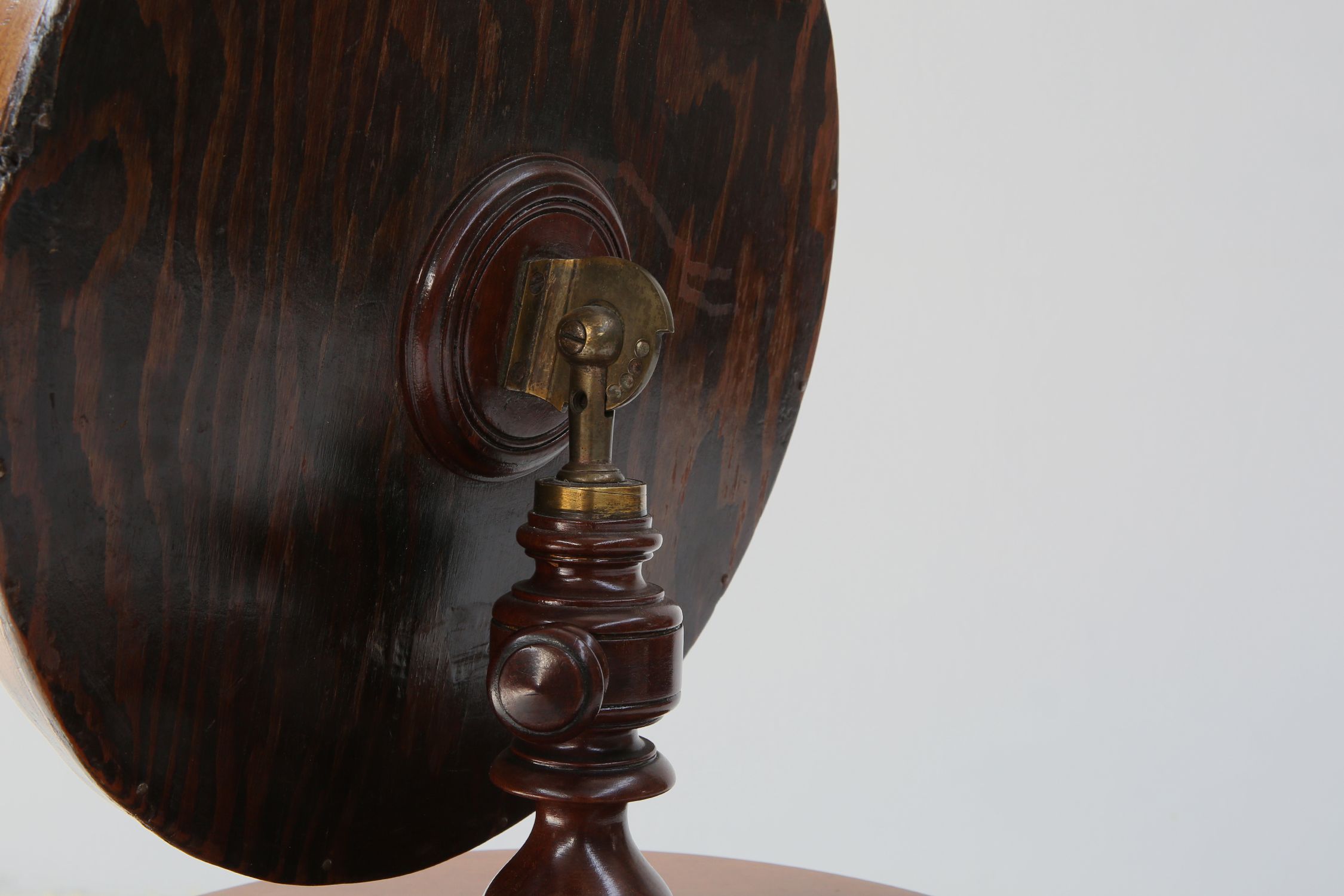 Romantic Make‑Up Mirror with Side Storage, France 1850sthumbnail